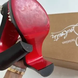 Black Bikool Louboutin クリスチャンルブタンサンダル サイズ36